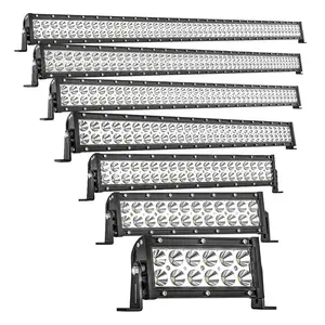 Toptan ucuz yüksek kalite 36W 72W 120W 180W 288W 300W 2 satır otomatik açık üst çatı sürüş spot araba led iş lambası şeridi