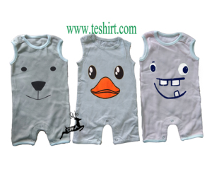 Vêtements pour enfants 100% coton OEM, body en bambou, barboteuse tricotée, Style printemps et hiver, joli coton, vente en gros - Product Image 1