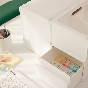 Modular <b>Plastic</b> <b>Drawer</b> <b>Storage</b> Cabinet Set BBCC Multi Layer Stackable <b>Storage</b> Unit Home Clothes Kids Toy Organizer System - Product Image 3