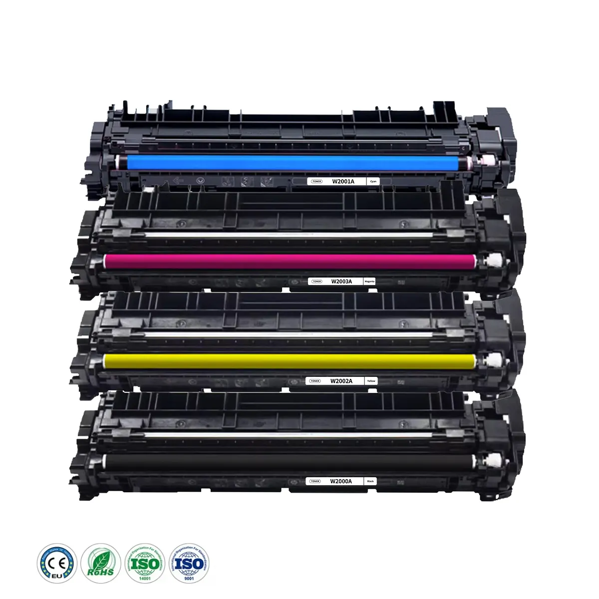 Compatible Color Toner Cartridge 658A W2000A W2001A W2002A W2003A For HP Laser Jet Enterprise MF51dn 751n Toner Printer