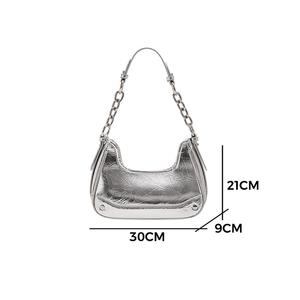 Sac à bandoulière pour femme, couleur unie, tendance, de haute qualité, décontracté, imperméable, personnalisé - Product Image 3