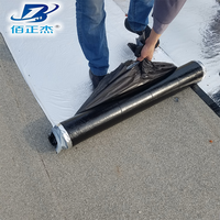 Membrane imperméable auto-adhésive en bitume caoutchouté écologique pour toit et sous-sol à usage industriel anti-âge haute résistance