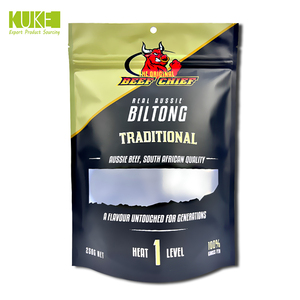 הדפסה מותאמת אישית שקית אריזת בשר חזיר מותאם אישית שקיות אבק בשקיות אריזה עם רוכסן חלון - Product Image 2