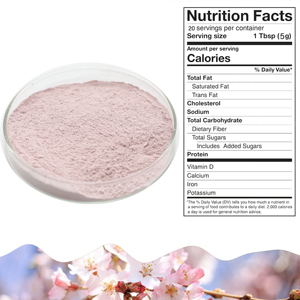 Reiner Sakura-Extrakt Pulver Kirschblüten extrakt natürlicher wasser löslicher Sakura-Blüten extrakt - Product Image 2