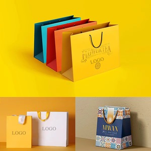 Sacchetti di Carta Personalizzati per Confezioni Regalo, Shopping, Scarpe, Abbigliamento, Gioielli, con Manici, Design del Logo - Product Image 2