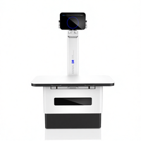 Table de radiographie vétérinaire 32 kW, appareil de radiographie numérique médical vétérinaire pour chevaux