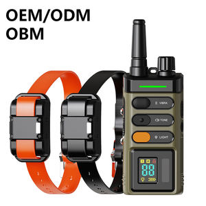 Profession elles wiederauf lad bares wasserdichtes Remote-Hunde trainings halsband mit Farbbild schirm mit einer Reichweite von 1600 Metern - Product Image 1