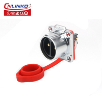 CNLINKO M24 IP68 étanche LP24 2 broches 35A connecteur de fil d'aviation prise et prise femelle mâle connecteurs électriques 30A