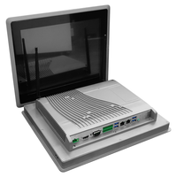 Computadora Industrial con Pantalla LCD de 10.4 Pulgadas y Accesorios, PC Todo en Uno Táctil