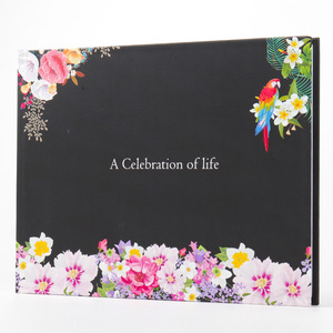 Celebrazione della memoria del <span class=keywords><strong>libro</strong></span> degli ospiti del <span class=keywords><strong>libro</strong></span> degli ospiti con il funerale di condoglianze commemorative personalizzate per la stampa di fabbrica - Product Image 6