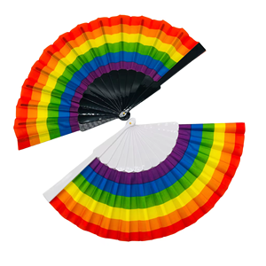 Abanicos de Mano Plegables de Bambú Baratos QM con Logotipo Personalizado para Fiestas en la Playa, Bodas y Eventos Coloridos - Product Image 3