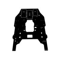 Service de fabrication sur mesure OEM de supports de châssis en tôle, de cadres de montage d'équipements, de découpe au laser, de pliage et de soudage