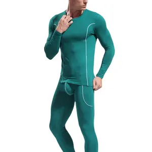 Bamboo Fiber Men Thermal Long Johns Different Size For Choice & Skinny & Thermal Solid More Colors For Choice