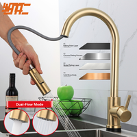 YMC haute qualité SUS304 conception moderne Chrome mitigeur mitigeur mitigeur extractible robinets de cuisine robinet robinet cuisine