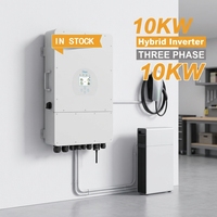 Système solaire hybride 20KW Deye pour maison, panneau 6000W, 12V 30KW 10W, style allemand, onduleur hors réseau