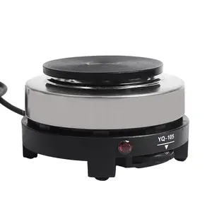 new Hot Plates Portable Electric Burner 100W Single Stove Mini Hotplate  Adjustable Temperature Cooker Coffee Tea Kitchen