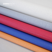 Tela Impermeable para Exteriores con Patrón Espigado Antipelusas, Cumple con NFPA y ASTM G21, para Persianas Motorizadas