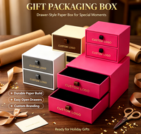 Boîte cadeau en papier pour biscuits avec logo personnalisé recyclable, vente en gros, emballage pour desserts et en-cas avec insert séparateur