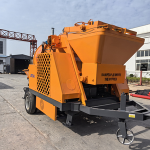 Various Mechanical Equipment <b>Small</b> Concrete Mixer with Passing <b>Pump</b> Feeding Dry Mix and - Product Image 5