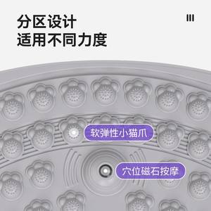 Popular Cat Paw Acupressure <b>Mat</b> with Seven Magnets TikTok's Home Use Foot Massager Toe <b>Pressure</b> Pad Factory Direct Sales - Product Image 4