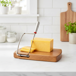 Ensemble <span class=keywords><strong>de</strong></span> coupe-<span class=keywords><strong>fromage</strong></span> en bois d'acacia, trancheuse à jambon, viande et fruits, outil <span class=keywords><strong>de</strong></span> <span class=keywords><strong>découpe</strong></span> <span class=keywords><strong>de</strong></span> <span class=keywords><strong>fromage</strong></span> pour <span class=keywords><strong>la</strong></span> cuisine avec lame en acier inoxydable - Product Image 6