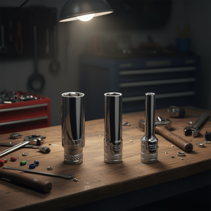 Juego de llaves de vaso hexagonales Fervi de 6 mm, 8 mm y 10 mm, de acero al cromo vanadio - Product Image 3