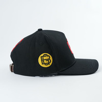 Nieuwe Mode Klassiek Katoen Gestructureerd Geborduurd Gebogen Rand 5 Panel Baseball Cap Dagelijkse Sport Caps Dot Fruit Dobby Made Oxford