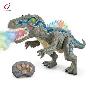 Chengji Dinosaures marchants : Modèle de simulation de Spinosaurus avec éclairage et fonction de marche, <span class=keywords><strong>Dinosaure</strong></span> <span class=keywords><strong>télécommandé</strong></span> abordable pour enfants - Product Image 1
