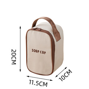 2024 nouveau sac isolé feuille d'aluminium boîte à lunch étudiant étanche Portable épaissi doux sac isotherme - Product Image 6