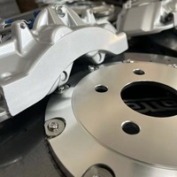 Accessoires de freinage Étrier de frein AMG6 avec disque de 380 mm Kit de freinage de voiture de grande taille 6 pistons pour BMW E90 E46 E39 F20 G20 BENZ W204 W205 C220 AMG