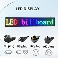 Letrero LED Pequeño Impermeable de 5000cd de Brillo, Tablero Publicitario Programable, Pantalla de Mensajes Desplazables, Cartelera Exterior