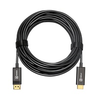 Câble 1.4 v actif 8K DP mâle vers HDMI mâle M/m Version 1.4 32.4Gbps 4K 144Hz 8K DP vers HDMI Câble Hdmi 8K 15m