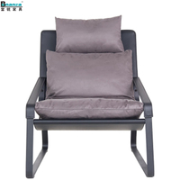 Fauteuil de salon design moderne, fauteuil ergonomique de luxe, fauteuil décoratif pour salon, villa, café