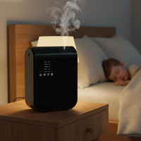 Diffuseur d'arômes intelligent électrique commercial de luxe pour hôtel, aromathérapie sans eau, huile essentielle parfumée, portable et rechargeable