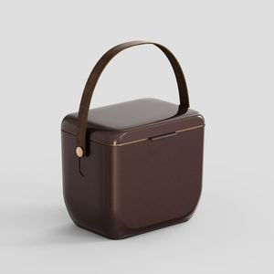 Custom 15L Modern Reusable Glossy Surface Waterproof Recyclable Portable Camping <b>Cooler</b> <b>Box</b> EPS Plastic for Food Wine Cans Gift - Product Image 5