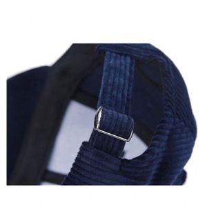 Casquette de baseball en velours côtelé à 6 panneaux, profil bas, visière longue, personnalisable avec logo, respirante et imperméable, haute qualité et tendance - Product Image 5