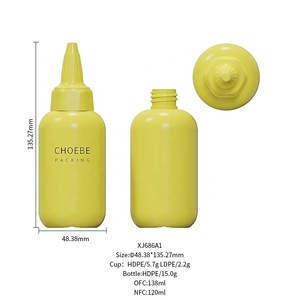 Màu Sắc Tùy Chỉnh Logo 120 Ml 4 Oz Của Rỗng Chai Dầu Mát Mẻ Huyết Thanh Nhựa Spreader Khô Chai Dầu Gội Đầu Với Nắp Twist Chuyển Đổi - Product Image 2