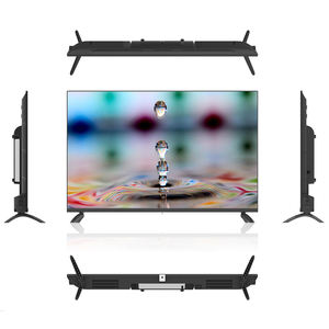 Vente en gros, usine chinoise, <span class=keywords><strong>armoire</strong></span> noire, couleur et oui, grand écran plat, TV LED 43 pouces, prix bon marché - Product Image 2