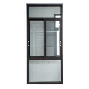 Fenêtre en alliage d'aluminium à rupture de pont thermique de haute qualité, insonorisée, à double <span class=keywords><strong>vitrage</strong></span>, pour la rénovation de villas résidentielles - Product Image 3