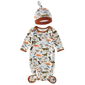 Vente en gros de serviette d'emmaillotage pour salle d'accouchement pour nouveau-né sac de couchage anti-coup de couette anti-saut grenouillère pour enfants - Product Image 3