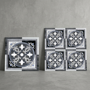Dalles de stationnement en porcelaine 40x40cm, nouveau design, surface mate, pour extérieur, Arabie Saoudite - Vente chaude - Product Image 3