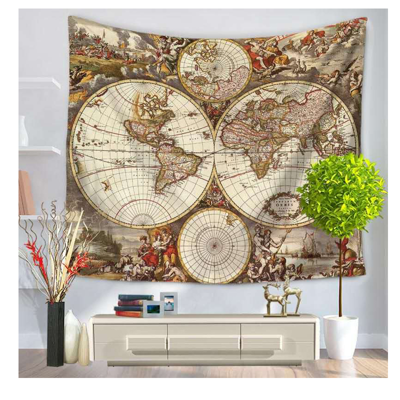 Заводская цена, Новый классический античный гобелен, настенный подвесной гобелен на заказ, большие настенные гобелены