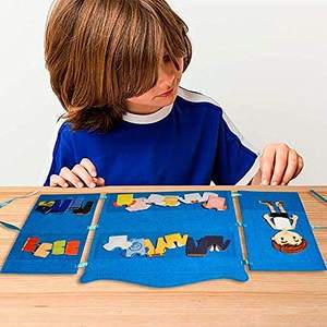 3 anni ragazze e ragazzi armadio in feltro vestire bambola bordo occupato baby <span class=keywords><strong>montessori</strong></span> giocattoli <span class=keywords><strong>giochi</strong></span> educativi fai da te set per bambini - Product Image 6