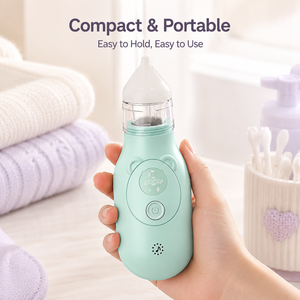 Aspiratore Nasale Elettrico in Silicone all'Ingrosso, 3 Modalità, Pulizia Profonda di Naso, Muco e Catarro, <span class=keywords><strong>Gadget</strong></span> Essenziale per Orecchie di Neonati e Bambini - Product Image 4