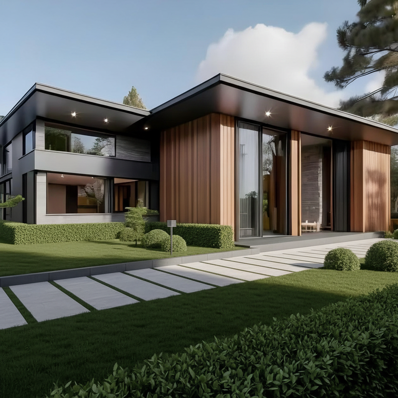 Heavy Steel Structure Villa House for