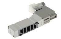 Vanne solénoïde pneumatique SY51405DZQ, vanne de commande pilote, 5 canaux, solénoïde, interface RC, débit maximal 280L/min, SY5000