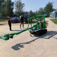 Récolteuse de fruits automotrice sur chenilles, type secoueur d'arbres, pour olives, noix, amandes et autres fruits et plus encore
