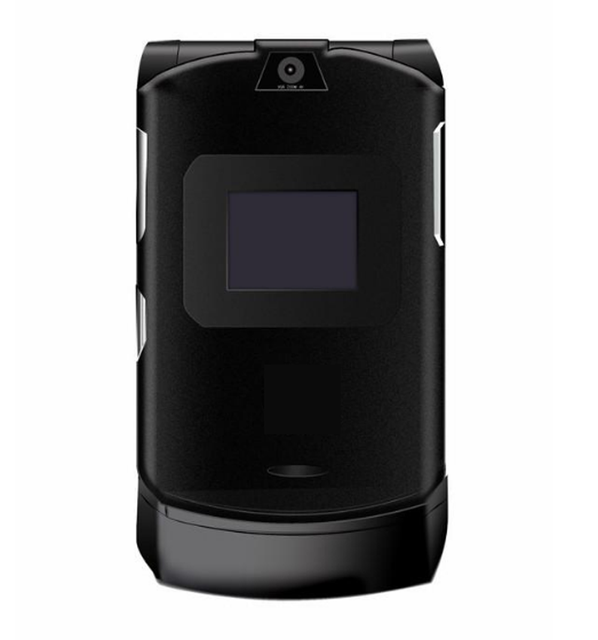 Original Phone V3 Flip Cellphone Russian Arabic English Keyboard Celular