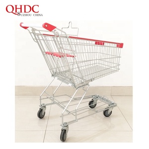 Chariot de supermarché chariot <span class=keywords><strong>4</strong></span> roues dimensions standard du chariot - Product Image 2