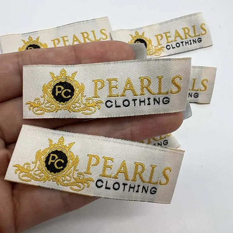 Grs Certificate Garment Label Custom Personalized Woven Label Fabric Label To Mark Your Clothes